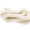10 mm Wide Cotton Rope 4 m Long Rope White