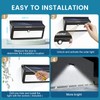 Luposwiten Solar Lights Outdoor Waterproof 100 LED Solar Powered Outdoor