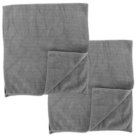 SUPVOX 2pcs Microfiber Sports Towel Quick-Dry and Ultra-Absorbent Workout Towels for Gym Hiking Camping and Yoga Lightweight Comfortable Portable Fitness Grey