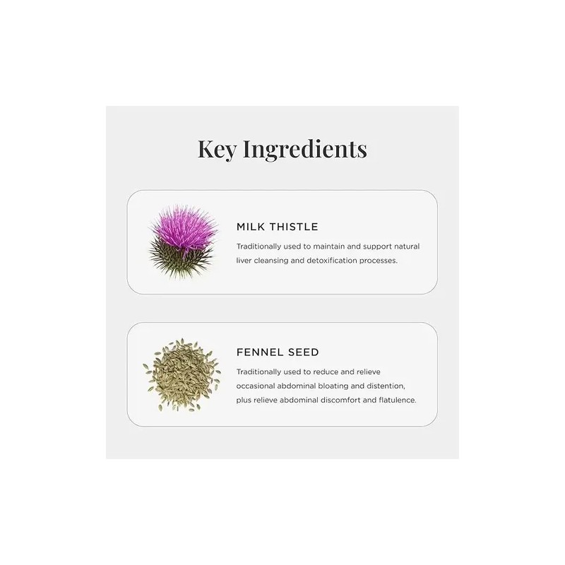 Jshealth Detox Hígado 60 Tabletas Cardo Mariano Cúrcuma