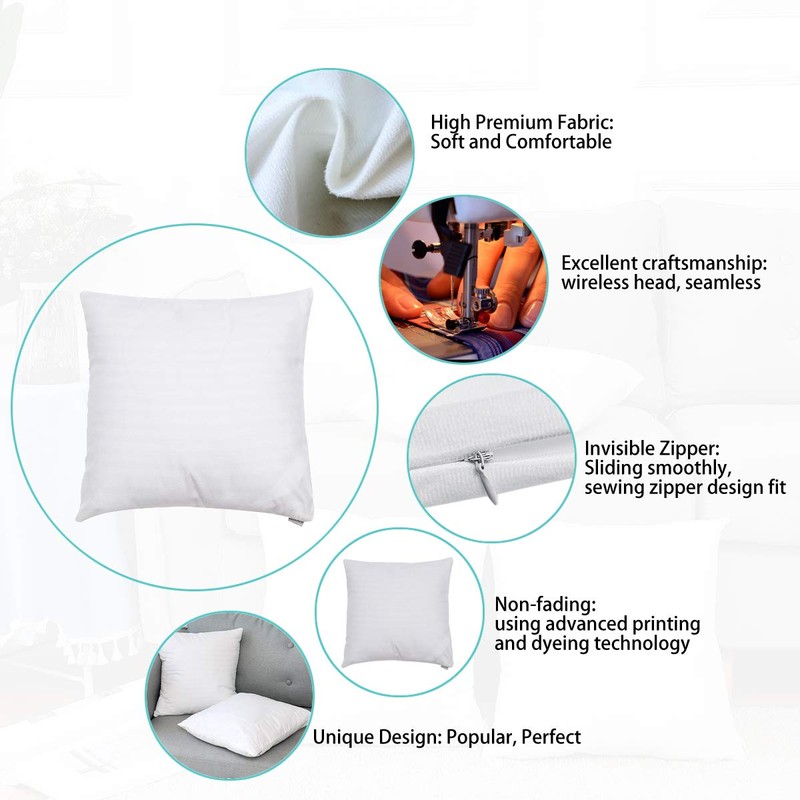 Accrocn Throw Pillow Covers Red and Black Abstract Cushion Decorative