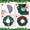 Maasechs 12 Pcs Wreath Pad Door Protector Felt Adhesive Non
