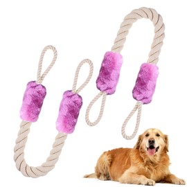 Pack of 2 Door Cord Clamp Protection for Doors, Door Stopper Jack, Rope Door Stopper Door Handle, Door Bang Protection, Door Stop Rope Cord for Pets and Children, Baby Finger Protection, Washable Door