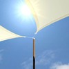 AMANKA 90% UV protection: rectangular sun sail, 1.5 x 2