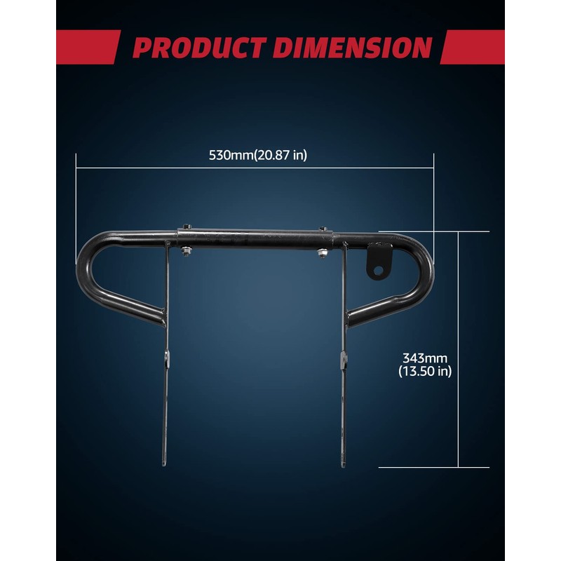 A & UTV PRO Front Bumper Guard & Rack Rear