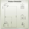 Replacement for Delta Shower Trim Kit 14 Series, All Metal