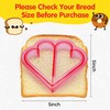 Sandwich Cutters Bread Shaped Set Vegetable Fruit Cookie Cutters -