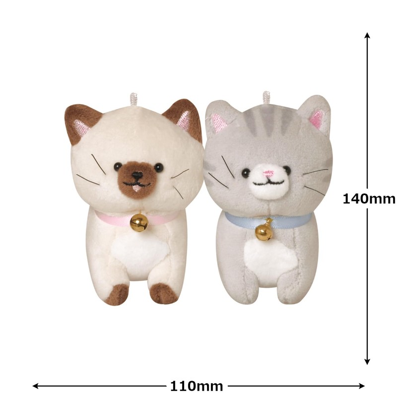 Crux Keychain Niko Nui Niko Nui 2-Piece Set Matching Cheeks