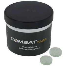 Cool Air CPT-44 Combat P-Trap Cleaning Tabs | Easy Condensate Management | Cleans Drain Pan & Lines; Prevents Line Build-Up | Best use with CPT-100 Combat P-Trap | 40 tablets