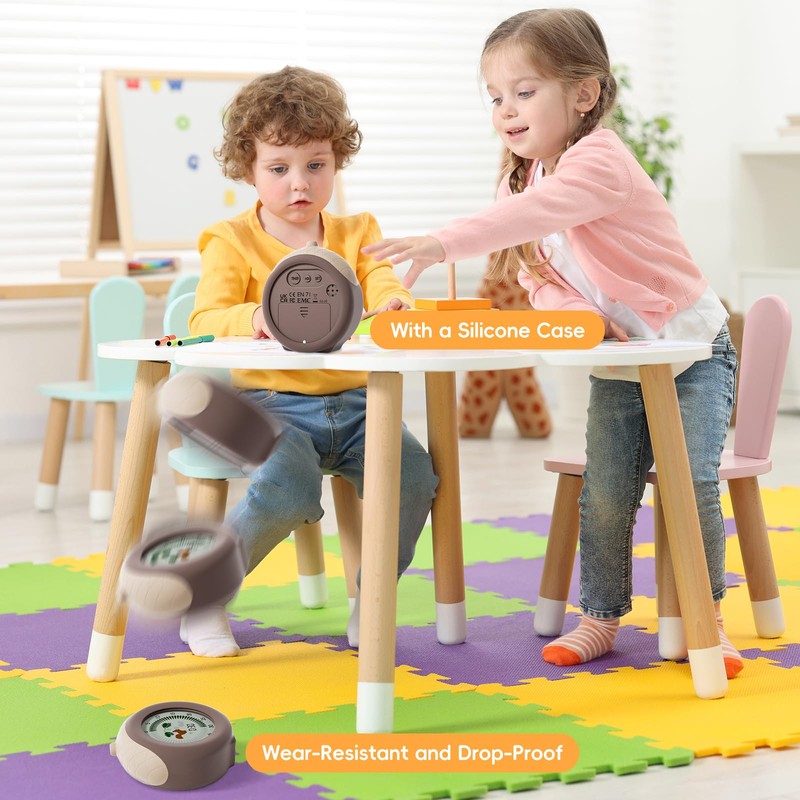 Moxilos Visual Timer for Kids, 299 Minute Cute Squirrel Timer,