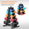 TomCare Dumbbell Rack Stand Only, 5 Tier Weight Rack for