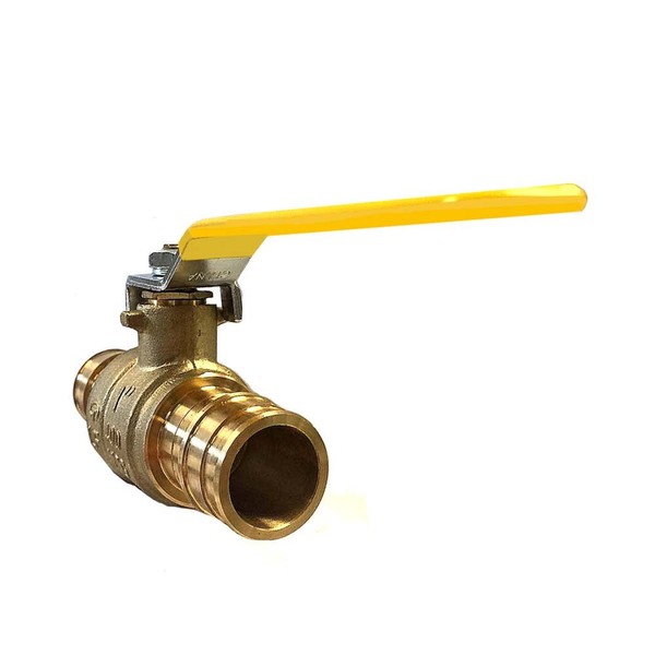 Libra Supply Lead Free 1 inch Prppex Ball Valve, Expansion Pex, (Click in for more size options), 1-inch, 1'' Proppex Ball Valve