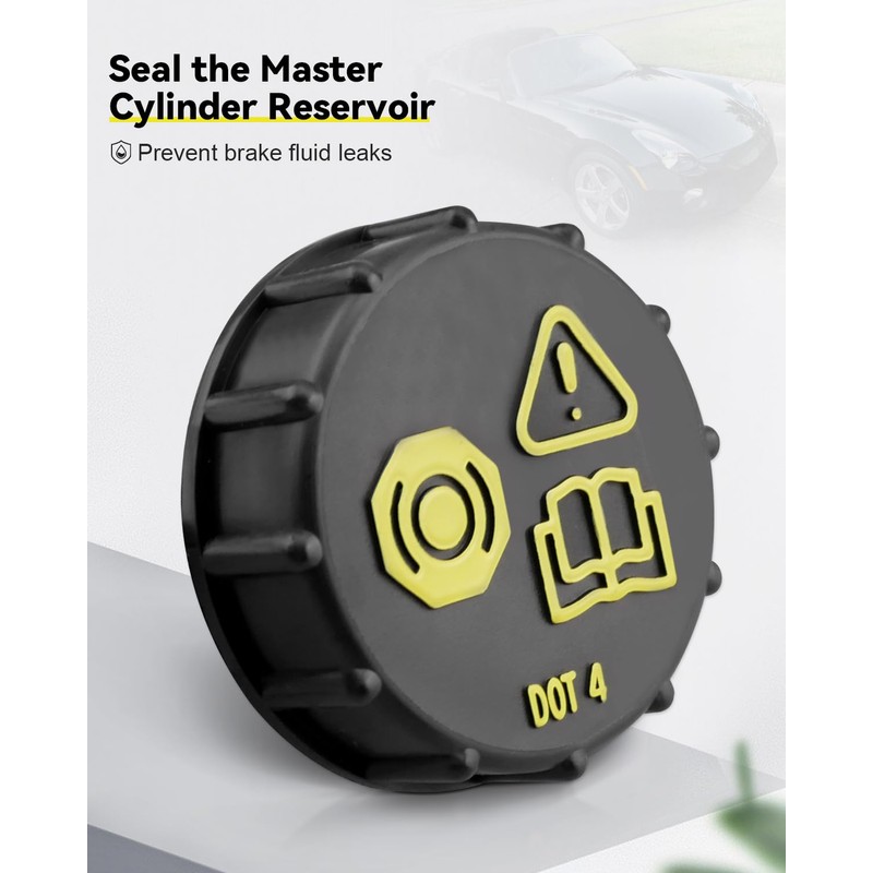 Brake Master Cylinder Tank Reservoir Cap Fit for Pontiac Solstice