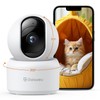 Galayou G2 Security Camera, Alexa Compatible Certified, 3 Megapixels, 2K,