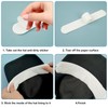 60Pcs Golf Sweat Hat Liner,Hat Sweat Liner Disposable,Golf Absorb Hats