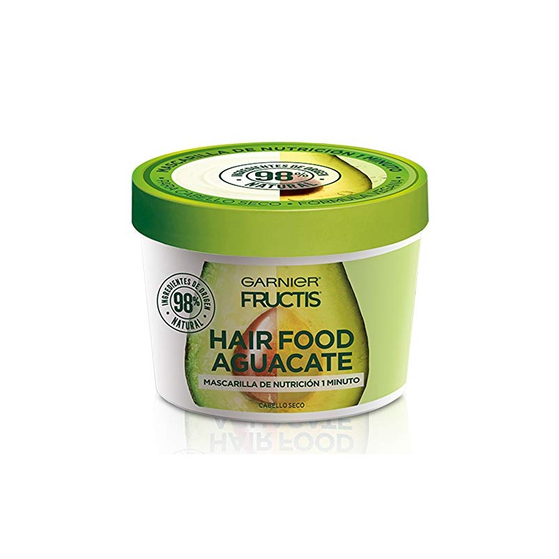 Garnier Fructis H5537200 Mascarilla Cabello Natural Vegana Anti Frizz Hair