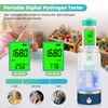 Hydrogen Water Tester, 4-in-1 pH H2 ORP Temp Meter, High