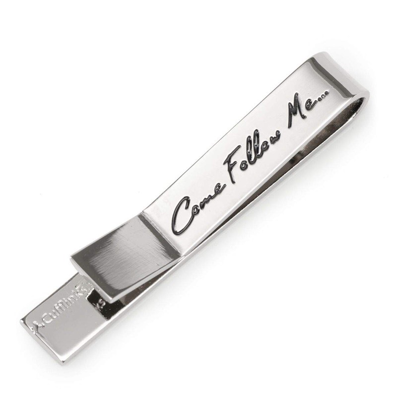 Jesus Fish Ictus Tie Clip, Tie Bar, cc-cfsh-tb, Brass
