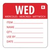 Vogue Day of the Week Prepared Wednesday Red - (Roll