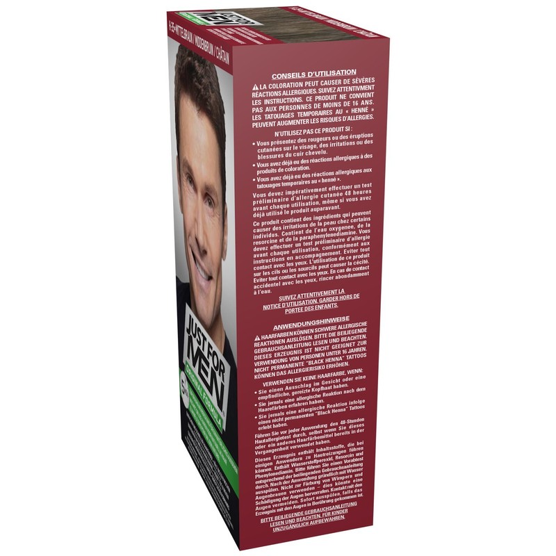 3 x Just For Men Shampoo In Hair Colour -