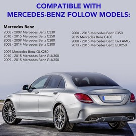 Uenopedin MJ Car Interior Door Handle Left Front and Rear Suitable for Mercedes W204 S204 C204 C-Class GLK X204 Part Number 2047201763 2047202763 2047201171 A2047201763 A2047201171