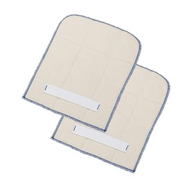 Soro Essentials- Set of 2 Heavy Duty 8-1/2”x11” Terry Cloth Hot Pad Pot Holder with Wrist Strap- Pan Grabber Baker's Pad for Kitchen Washable Pot Holder Thick Cloth 450 F Heat Resistant Pot Holders