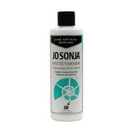 Jo Sonja Polyurethane Matte Varnish - 8oz Bottle
