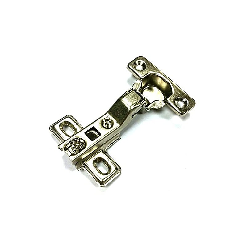 Merriway BH06007 (2 Pcs) Slide-On Kitchen Cabinet Wardrobe Hinges, Cruciform