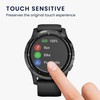 kwmobile 2 x Transparent Screen Protectors Compatible with Garmin Vivoactive