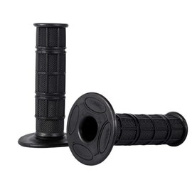 Universal-Motorrad-Lenkergriffe, 2,2 cm, rutschfeste Motorrad-Handgriffe, 22 mm, Silikon, weich, für Pit Dirt Bike (schwarz)
