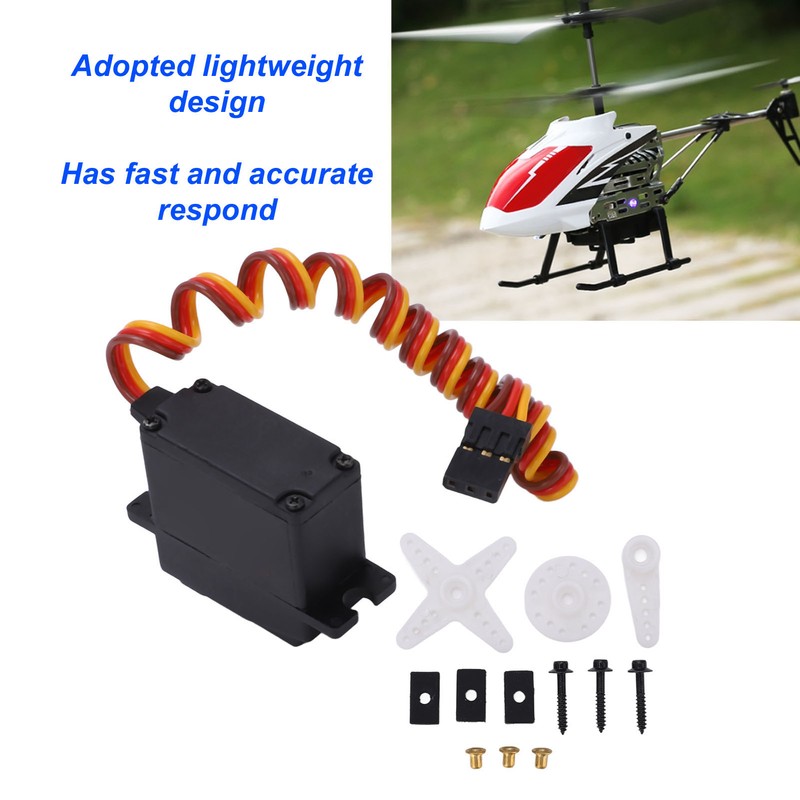 Metal Gear Analog Servo Mini RC Servo Motor for Remote