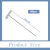 T Pins, 100 Pack 2 inch Sewing Pins for Blocking