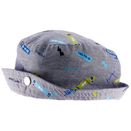 Döll Unisex Baby Sun Hat, Blue (Total Eclipse | Blue 3000)