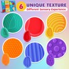 Fidget Toys Sensory Stone for Kids: 12 Pack Texture Worry
