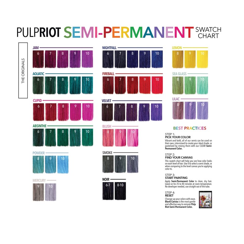 Pulp Riot Semi-Permanent Hair Color- Fireball 4oz