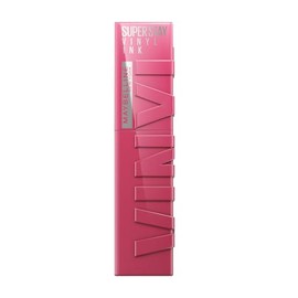 Maybelline Super Stay Vinyl Ink, Labial Lquido de Larga Duracin, Efecto Vinilo y Acabado Brillante Instantneo, Color Intenso por Hasta 16 Horas, Tono 