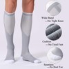 FITRELL 3 Pairs Compression Socks for Women and Men 20-30mmHg-