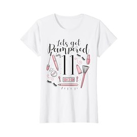 11 Year Old Spa Birthday Shirt Girls Pampered Day 11th Gift T-Shirt