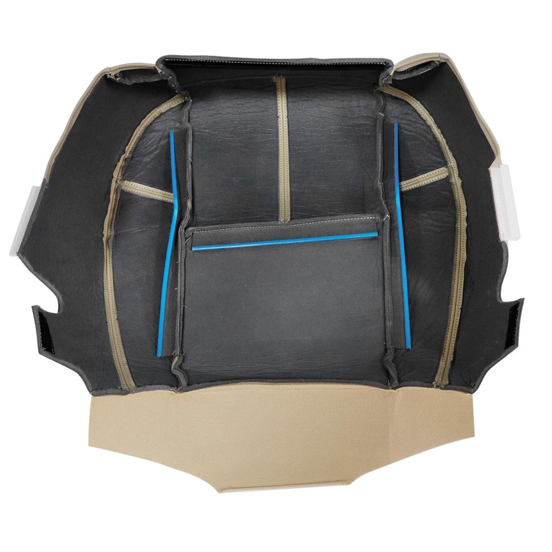 NLQR Front Driver or Passenger Bottom Replacement Seat Cover, Light