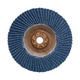 CS UNITEC PLANTEX® Spitfire Premium Zirconia 5" Dia, 80 Grit, 5/8"-11 Arbor 10 PK