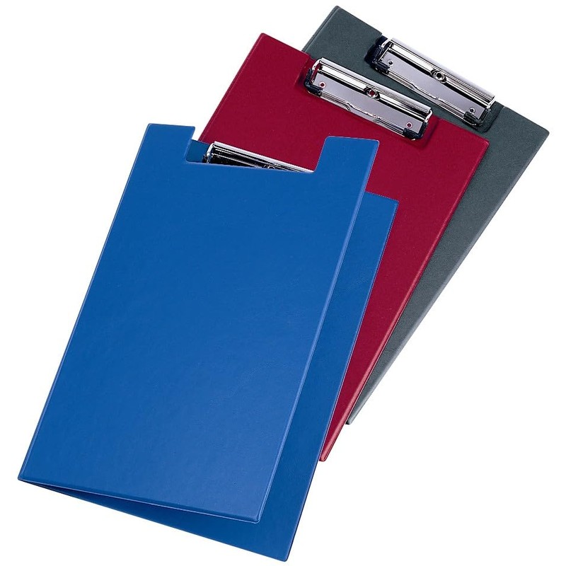Veloflex 4804080 Clipboard A4 with Cover Plastic and Metal Clamp
