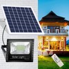 DuBom 100W-800W Solar Flood Light Outdoor Remote, 6000K Bright LED,