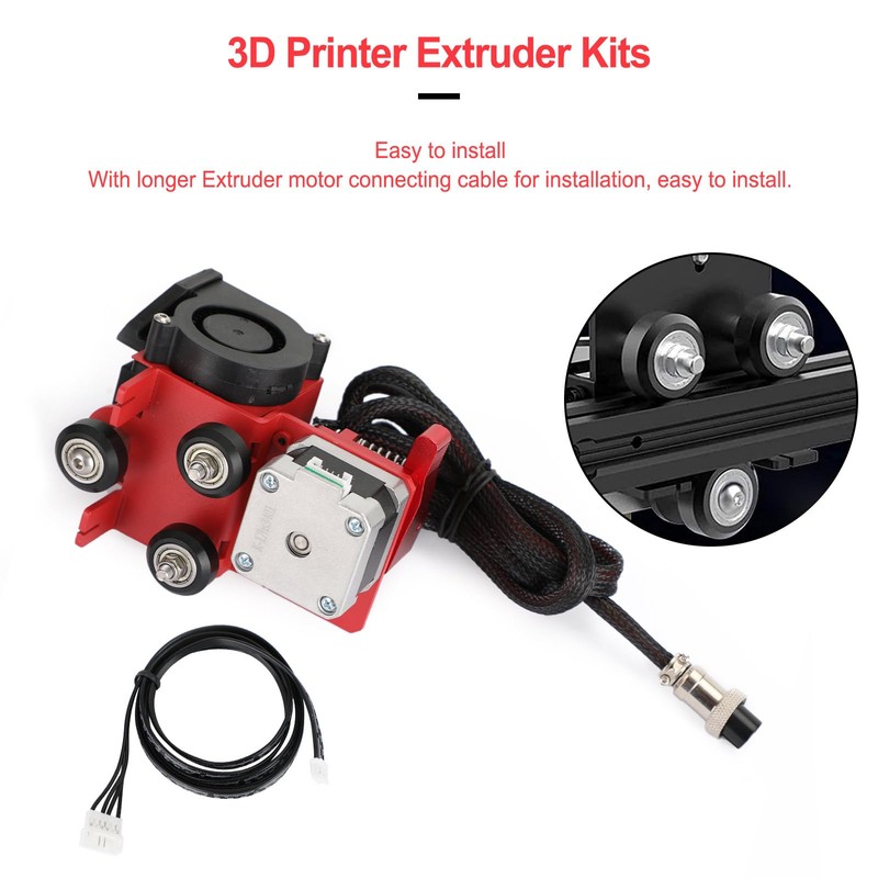 Topteng 3D Printer MK8 Direct Drive Hotend Kit 12V Upgrade