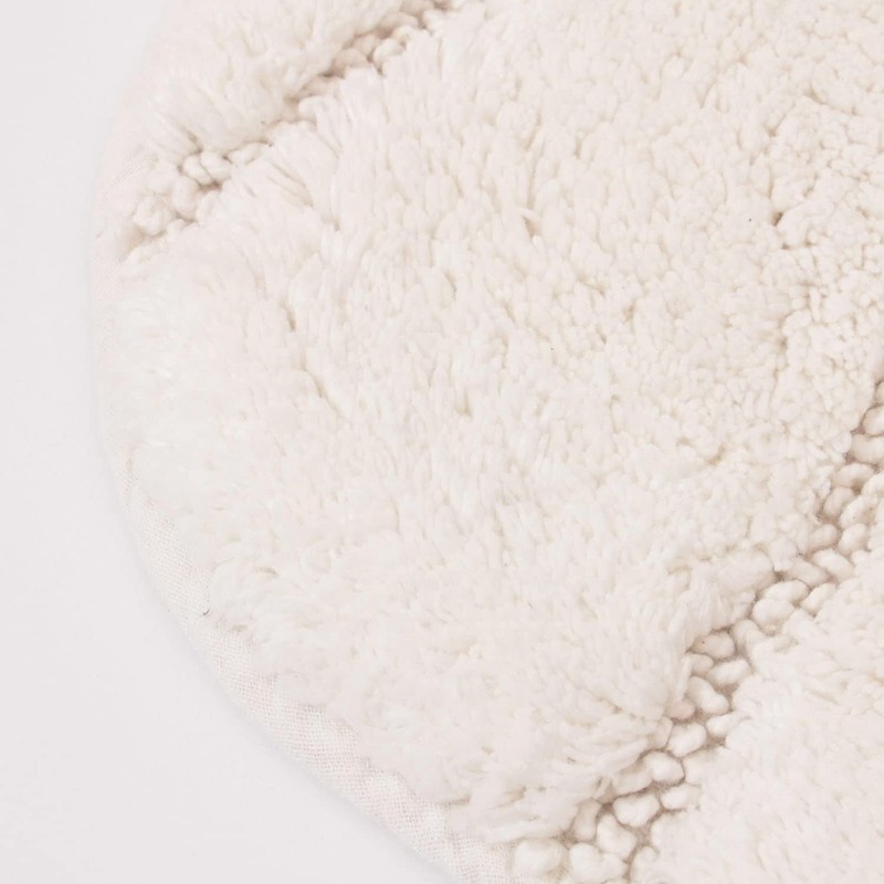 Cotton Shell Toilet Mat (Single Mat Piece, Mini)