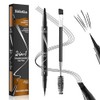 Eyebrow Pen, 2-in-1 Dual-ended Microblading Eyebrow Pencil, Eye Brow Pencils