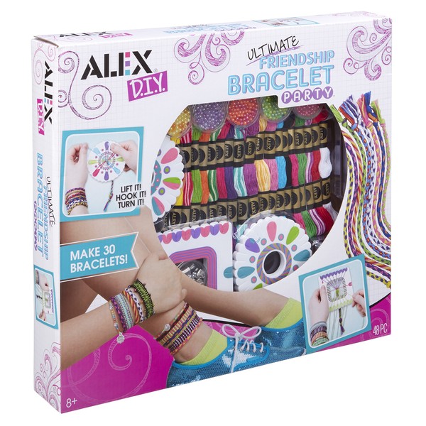 Alex DIY Wear Ultimate Friendship Bracelet Party Kids Art and Craft Activity