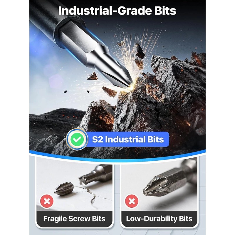 Wesdut 52-in-1 Precision Screwdriver Set for Electronics Repair