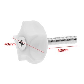 Alnicov 6PCS Headboard Fixings Bolts M8 Heavy Headboard Screws and Washers for Divan Beds Fittings Bolt Fittings to Keep the Headboard Fixed