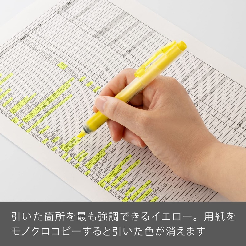 Pentel Highlighter, Handy-Line S, Yellow, XSXNS15-G, 5-Pack