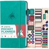 Clever Fox Pocket Planner Weekly – Undated Monthly Goal Planner